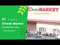 Cfresh Market Vlog Different shops in Usa