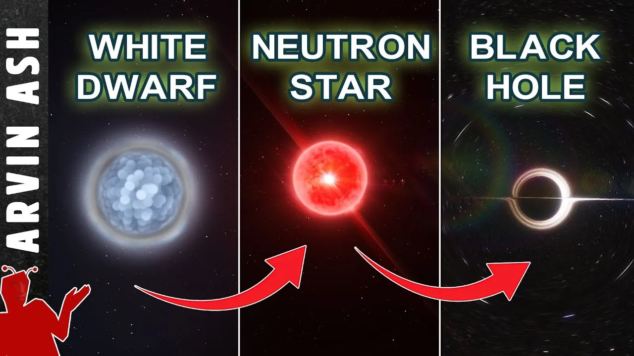 How Do Black Holes, Neutron Stars & White Dwarfs Form?