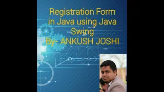 Registration Form in Java using Java Swing