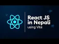 React Project Local Setup with Vite - Nepali Beginner Guide