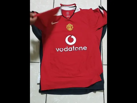 Download MP3 Man United Vodafone Jersey Vintage collection On Ebay.com 🤔 Harbovintage