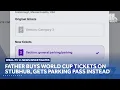 StubHub customer says he got parking pass not World Cup tickets