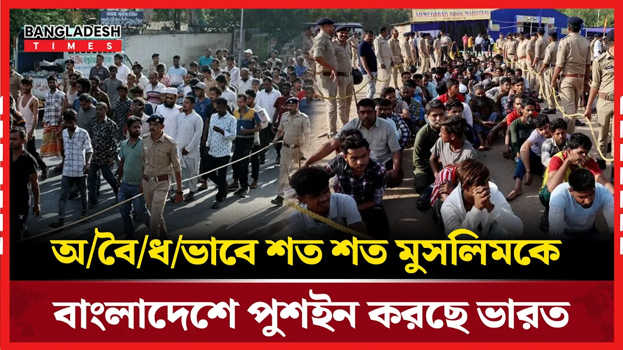 ভারতের  অবৈধ পুশইনের তথ্য ফাঁস করলো হিউম্যান রাইটস ওয়াচ