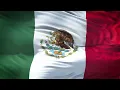 10 HOURS - 4K Mexico Flag Waving Realistic Background for TV
