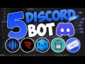 The Only 5 Discord Bots Your Server Actually Needs in 2026