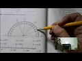 Saxon 87 lesson 017 Measuring Angles with a Protractor