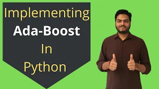 Implementing Ada Boost in Python How to implement Ada-boost in python Python Ada-Boost