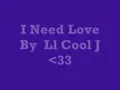 LL Cool J  I Need Love With Lyrics