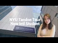 NYU Tandon Tour First time visiting Daily Vlog First impression New International student