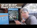 RV Inverter Setup How To Power It All 50 Amp and 30 Amp