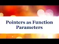 II PUC Pointers as Function Arguments