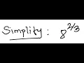 Exponents Simplify 8
