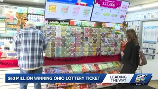 Ohio ticket scores 60 million Mega Millions lottery jackpot