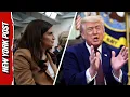 Trump SLAMS CNN s Kaitlan Collins Such Hatred in Her Eyes