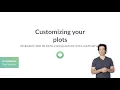 Python Tutorial Customizing your plots