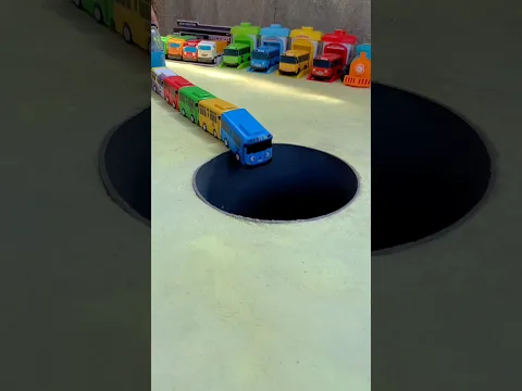 Big Bajaj Pushing Bus Car & Racing Car Into Pit #jcb #jcbvideo #jcbtoy #tractor