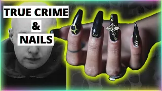 Orphan Movie Inspiration Barbora Skrlova Cannibal Cult True Crime Nails Hard Gel