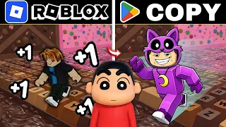 Shinchan Play Roblox Keyboard Escape ⌨️Copy Game On Play Store 😅 | Shinchan And Nobita Funny 😜 Video