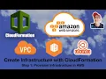 Infrastructure as Code Step 1 - Amazon AWS CloudFormation