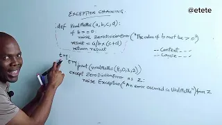 Exception Chaining in Python