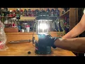 May 1961 Coleman 220E vintage lantern Iight