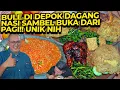 AGAK LAEN!! ADA BULE JUALAN SEGO SAMBEL DI DEPOK!!