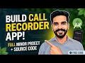 Call Recorder App in Android Studio Complete College Minor Project with Source Code