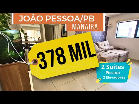 Download MP3 🏢 🔴 Apartamento à Venda em João Pessoa Paraíba, no MANAÍRA - R$ 370MIL (2 suítes, 1 reversível) 🔴 🏢