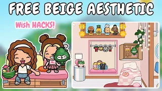 Transforming the Big Family House into a Beige Aesthetic Dream🪴 Toca Boca House Ideas 🤩 TOCA GIRLZ