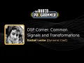 DSP Corner Common Signals and Transformations Rachel Locke Dynamic Cast