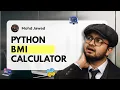 Let s build a BMI Calculator Program with Python Python Bangla Tutorial