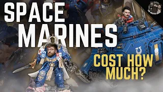 How much does a SPACE MARINE army cost