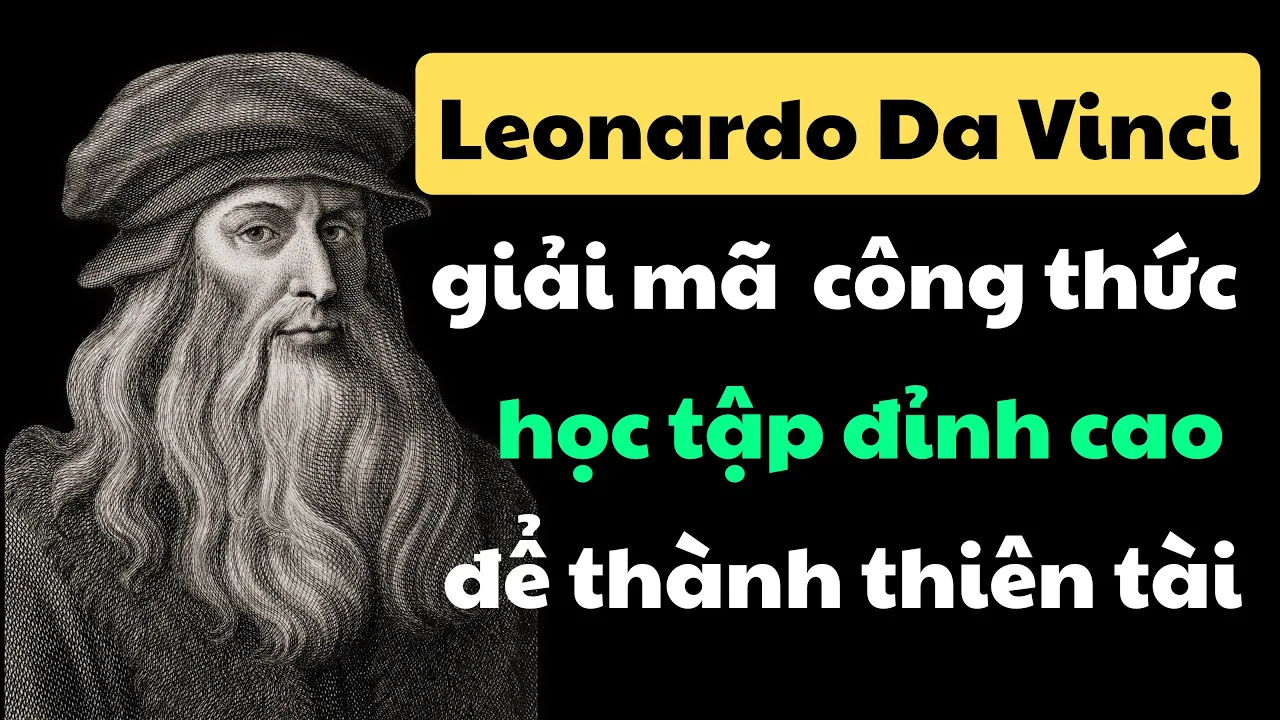 Outline Video Giải Mã Công Thức Học Tập Đột Phá Để Trở Thành Thiên Tài | Sách Leonardo Da Vinci - Walter Isaacson