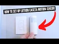 How To Set Up Lutron Caseta Motion Sensor Occupancy Sensor