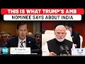 Download Lagu Amid Tariff Tensions, Trump's Envoy Nominee Sergio Gor On US-India Ties, PM Modi-POTUS' Friendship