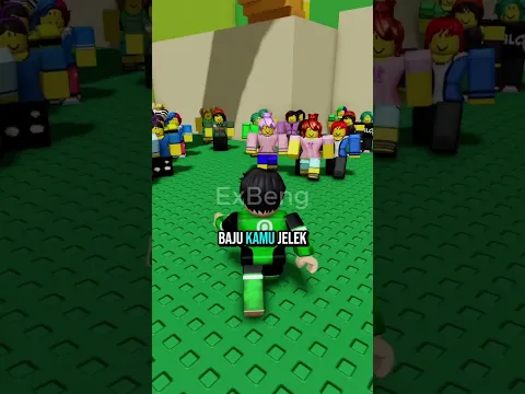 Jinu Pakai Baju Gojek Di Jauhi Semua Orang #roblox