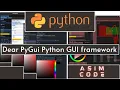 Dear PyGui Python GUI framework