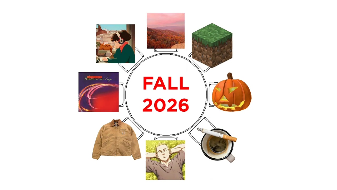 "2026 fall arc" maxxing: video thumbnail