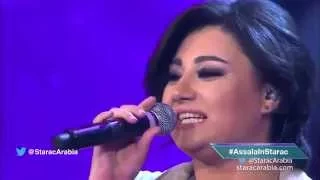غادة الجريدي و اصالة نصري كبرتك على سيدك في البرايم   من ستار اكاديمي    دندنها