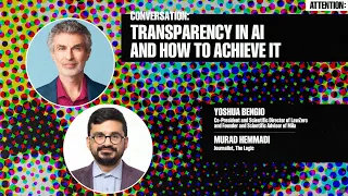 Transparency In AI And How To Achieve It Yoshua Bengio Attention Govern Or Be Governed 