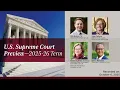 Supreme Court 2025-26