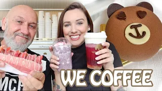 Conhecendo a WE COFFEE, a cafeteria mais FAMOSA DO TIK TOK - Mah e Fernandão