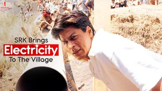 swades srk brings electricity to the village movie scene shah rukh khan gayatri joshi