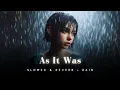 Lagu Harry Styles - As It Was // Slowed \u0026 Reverb + Rain and Thunder