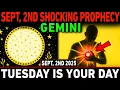 Download Lagu 🌟 Gemini ♊ September 2, 2025 – A Shocking Prophecy Will Change Everything!