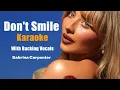 Download Lagu Don't Smile - Karaoke Sabrina Carpenter