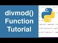 divmod Function Python Tutorial