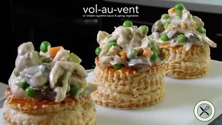 vol au vent chicken supreme sauce bruno albouze