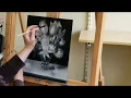 Download Lagu Flowers in a Glass -  Oil Painting Demonstration Part 1 - Grayscale Dead Layer