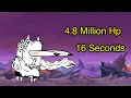 Killing Manic Eraser Cat In 16 Seconds Battle cats